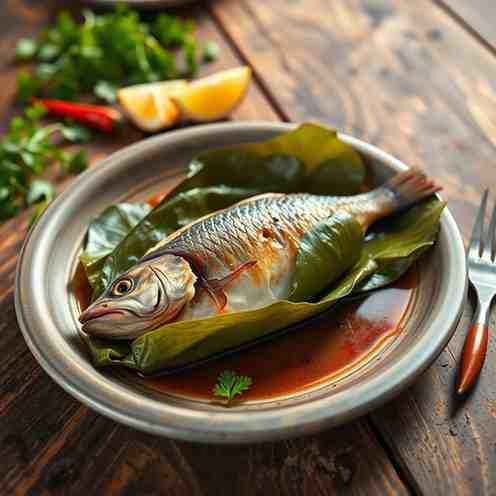 Congo Liboke - Steamed Fish Recipe